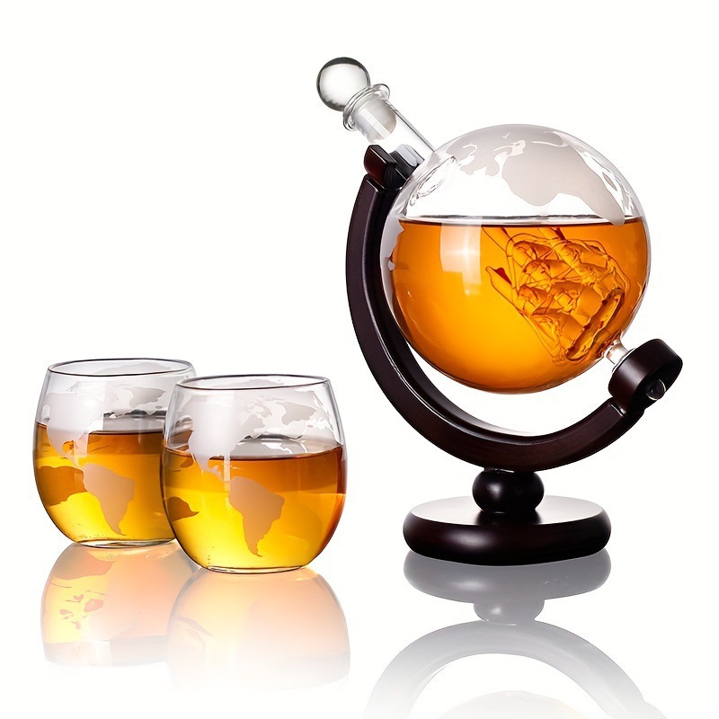 Globe Decanter Sailing Whiskey - Decanter Globe Set ulasan dan harga