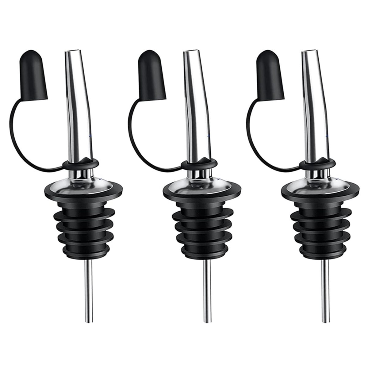 Home Tool 24 Pack Stainless St - Speed Pourer Cap ulasan dan harga