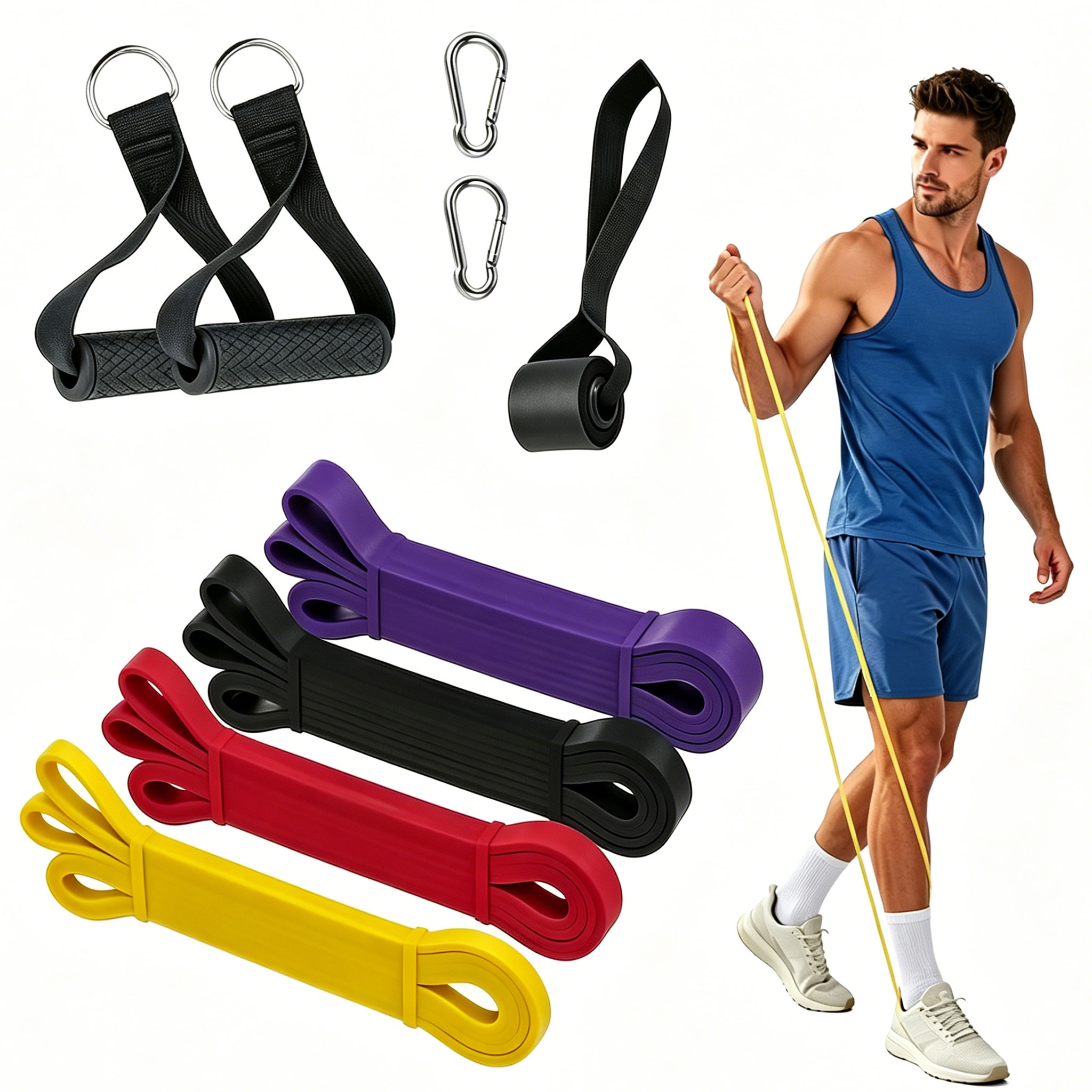 Men's Pull-Up Power Band Set,  - Home Bar Setup ulasan dan harga