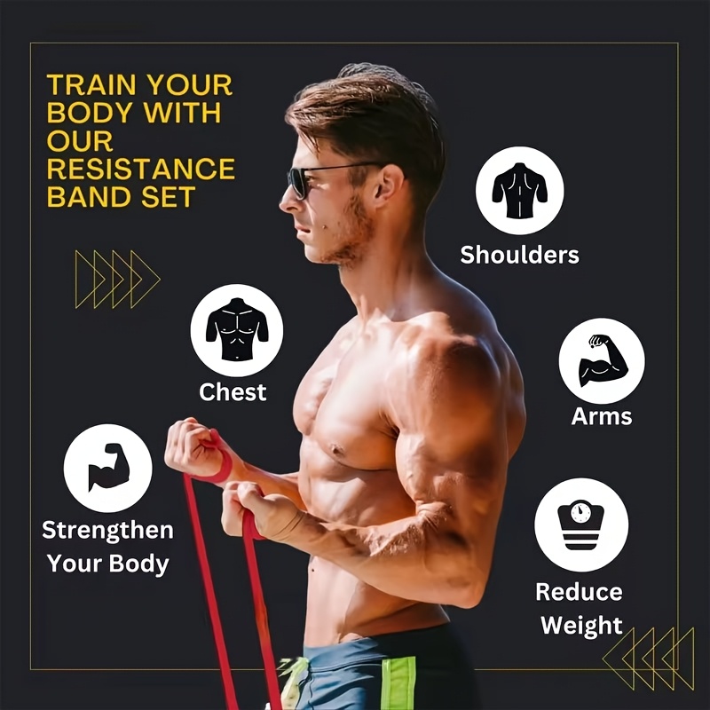 Men's Pull-Up Power Band Set,  - Home Bar Setup ulasan dan harga